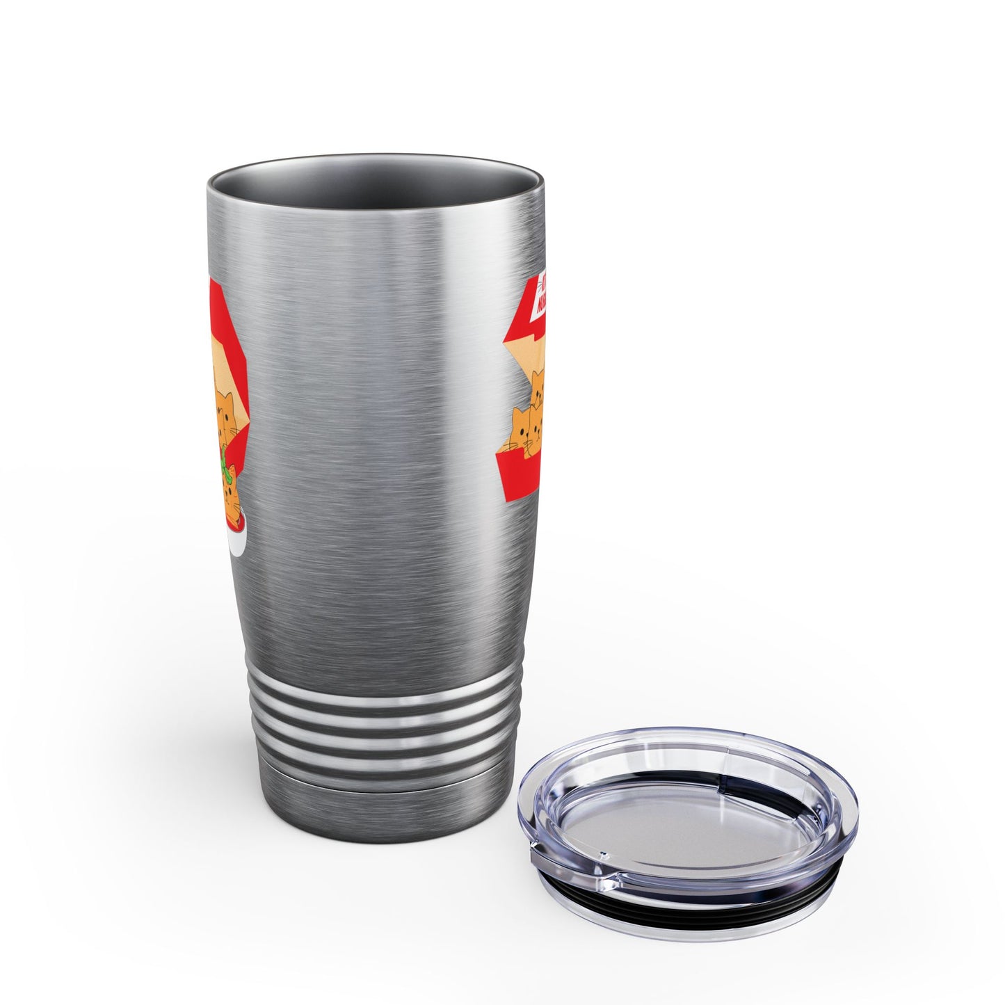 Funny Kitten Nuggets Food Pun Cat Lover Gift Chicken Nuggets Tumbler For Men Women Tumbler