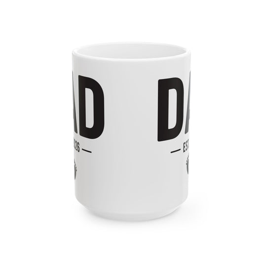 Funny Dad Est 2026 To Be Gifts First Time Dad New Daddy Coffee Mug For Men