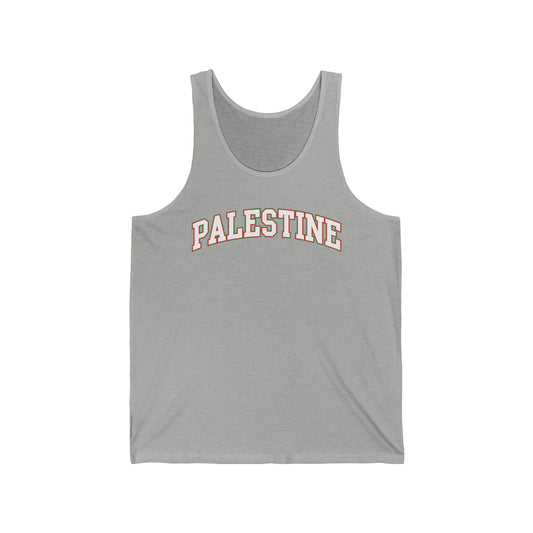 Palestine College Style Texas TX Vintage Sports Tank Top For Men Women Tank Top