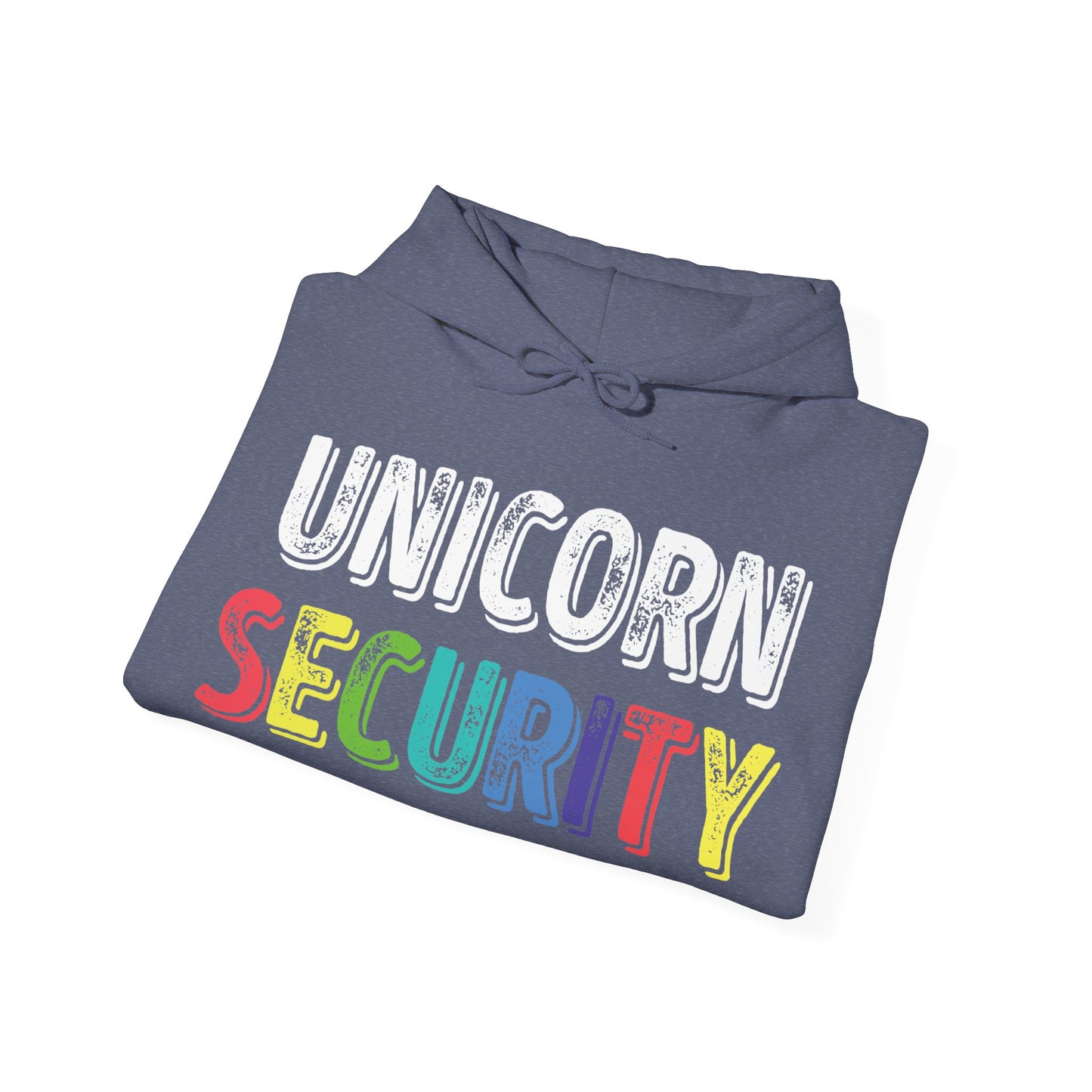 Funny Unicorn Security Costume Police Hoodie Men Women Kids
