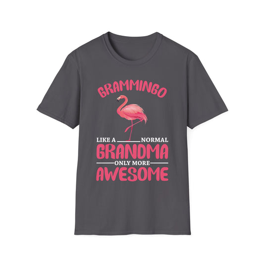 Womens Grammingo Like A Normal Grandma Only More Awesome Mom Grandmother Gift