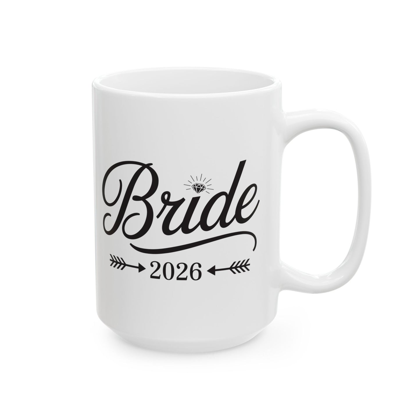 Bride Est 2026 Married Wedding Bridal Party Bachelorette Coffee Mug For Women