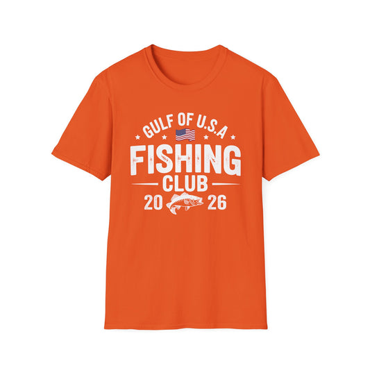 Funny Gulf of US America Fishing Club Hobby Fisher T-Shirt For Men Women