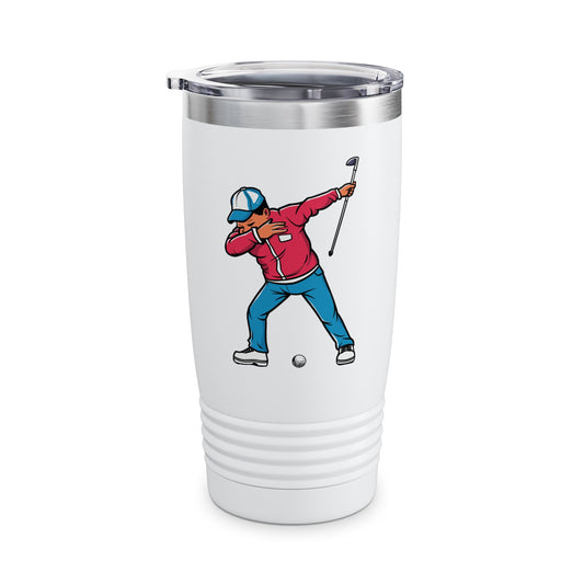 Funny Dabbing Golf Player Golfer Golfing Funny Boys Men Dab Dance Tumbler For Men Women Tumbler