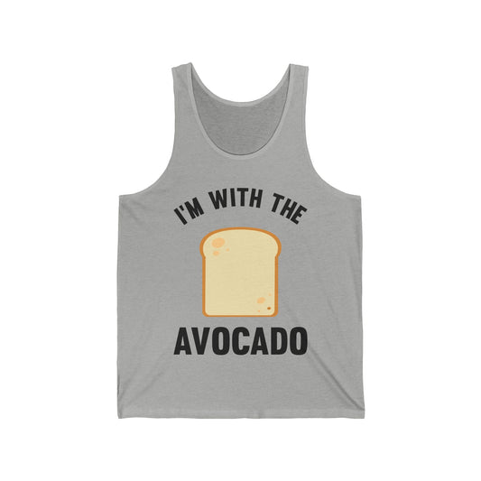 Funny I Am With The Avocado Halloween Costume Tank Tops For Men Women