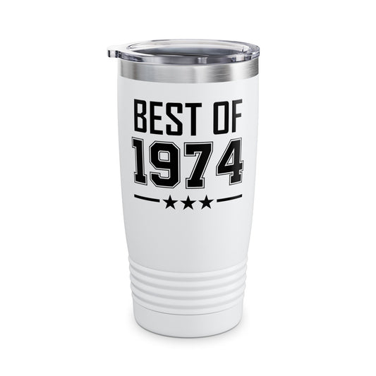 Funny Vintage Best of 1974 50 Year Old Gift 50th Birthday Tumbler For Men Women Tumbler