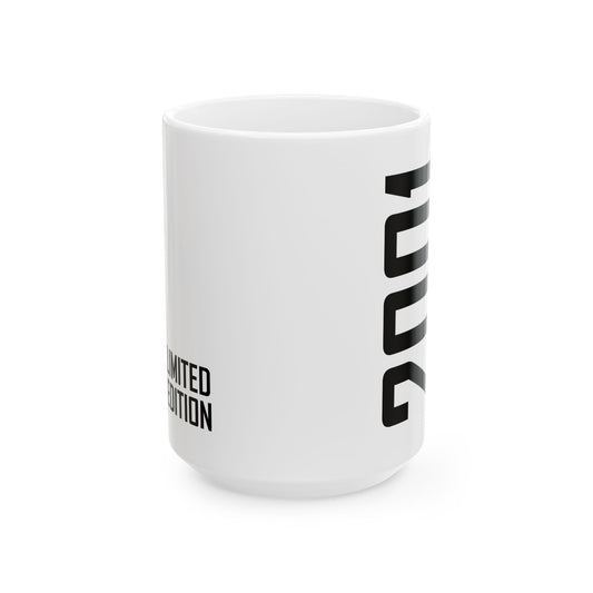 25th Birthday 25 Years 2001 Gift Coffee Mug For Men Women