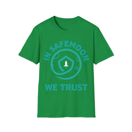 In Safemoon We Trust Blockchain Cryptocurrency Crypto Men Women T-Shirt