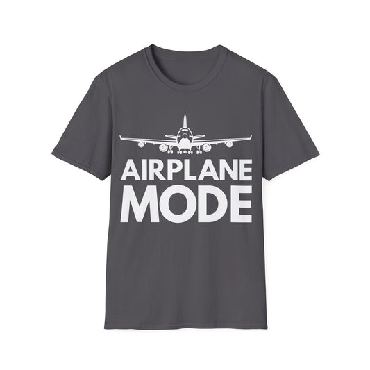 Cool Airplane Mode Design For Men Women Pilot Airplane Lover T-Shirt