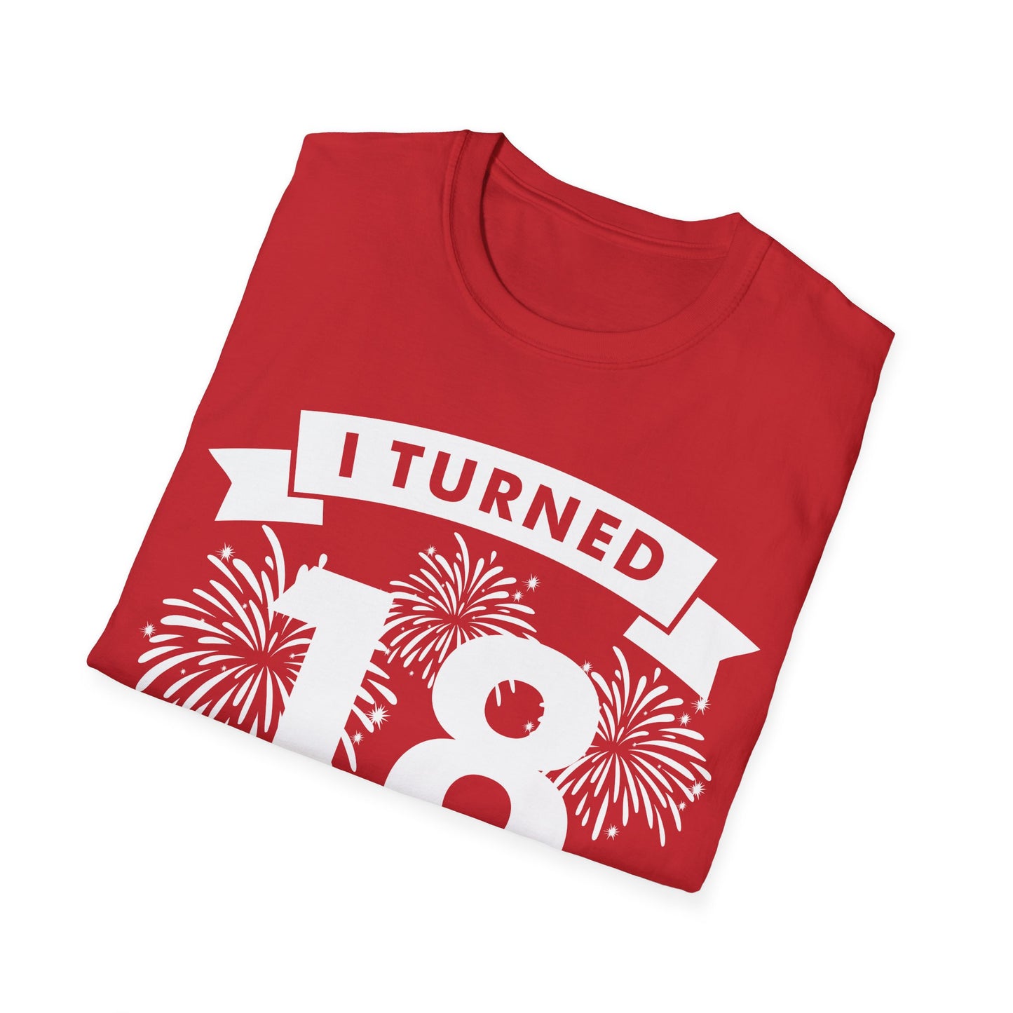 Funny I Turned 18 In 2026 18th Birthday Party Gift T-Shirt For Men Women