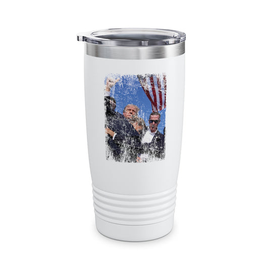 Donald Trump Fight Fist 2024 Election 45 47 Tumbler For Men Women Tumbler