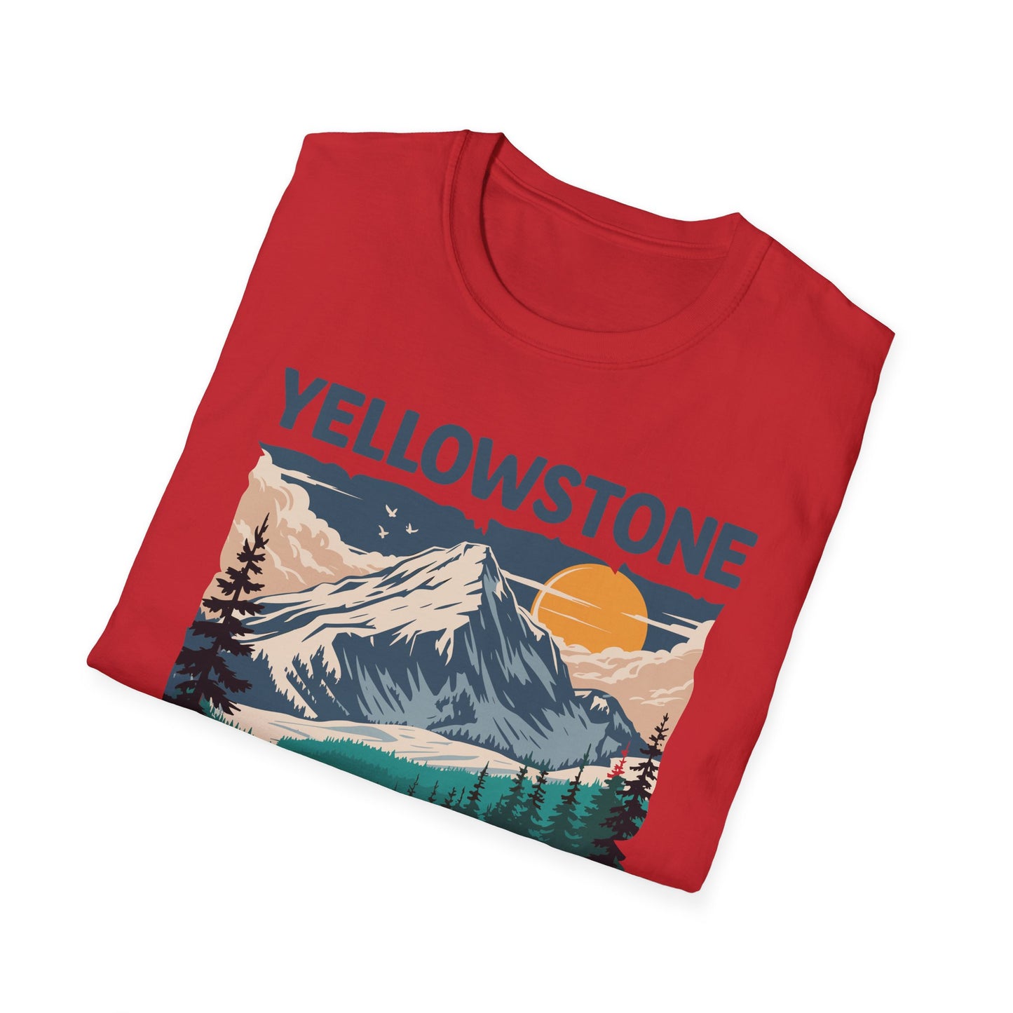 Yellowstone Road Trip 2026 Family National Park Outdoor T-Shirt For Men Women