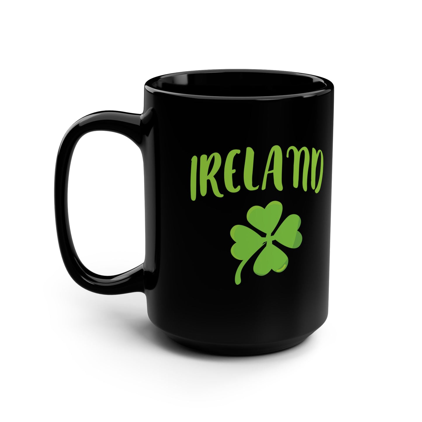 Ireland Shamrock St Patricks Day Clover Irish Coffee Mug For Men Women