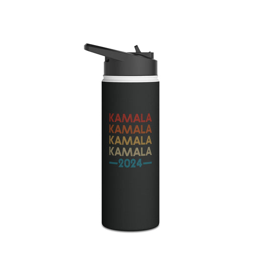 Kamala Harris 2024 Vintage Style Water Bottle
