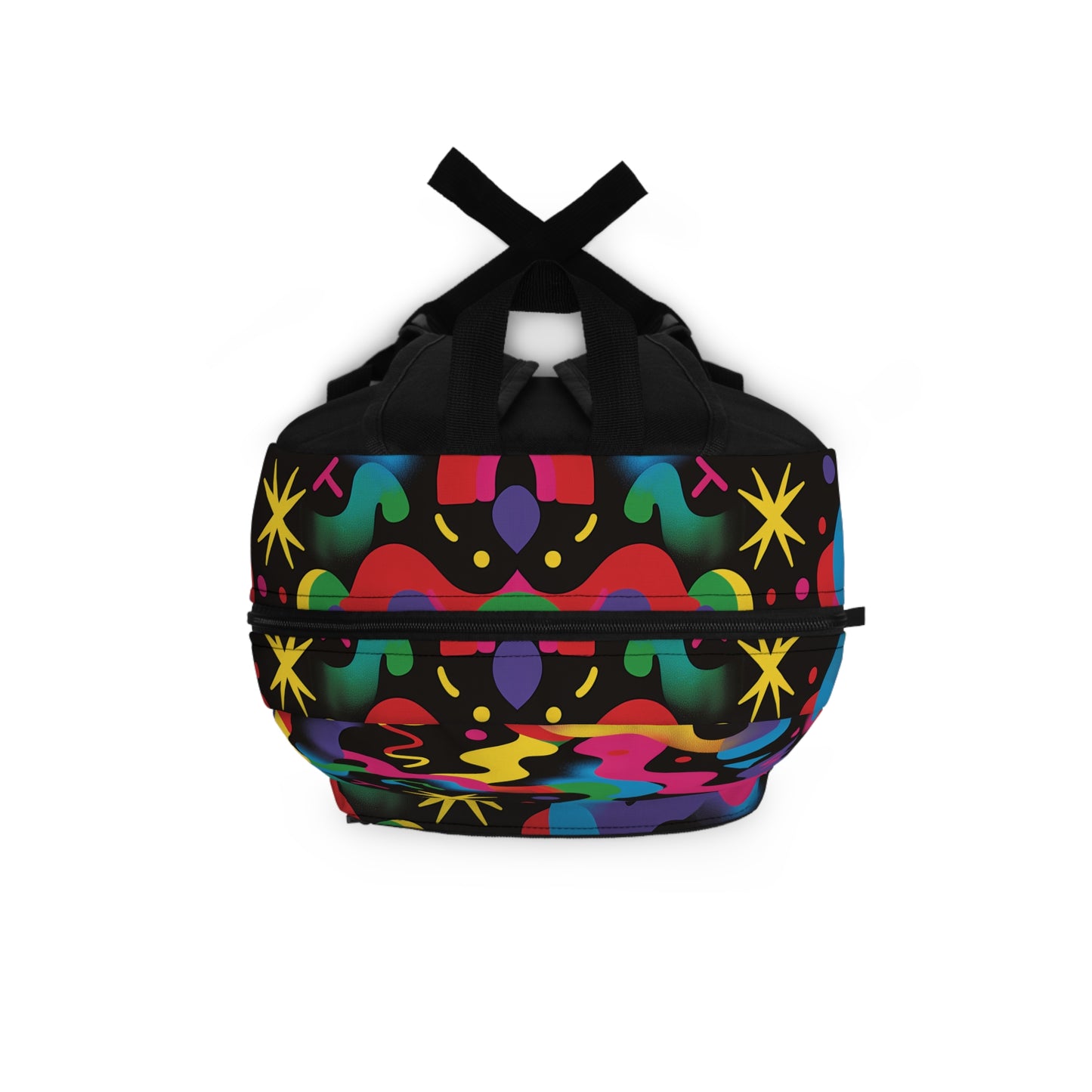 Pop Culture Fun Vibrant Pattern Backpacks For Men Women Kids School Travel, Capacity School Backpacks