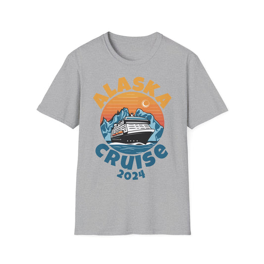 Alaska Cruise 2024 Cruising Trip Vacation T-Shirt for Men Women