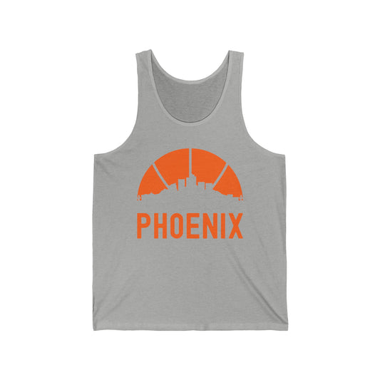 Phoenix Skyline Basketball B-Ball Arizona City Retro Tank Top For Men Women