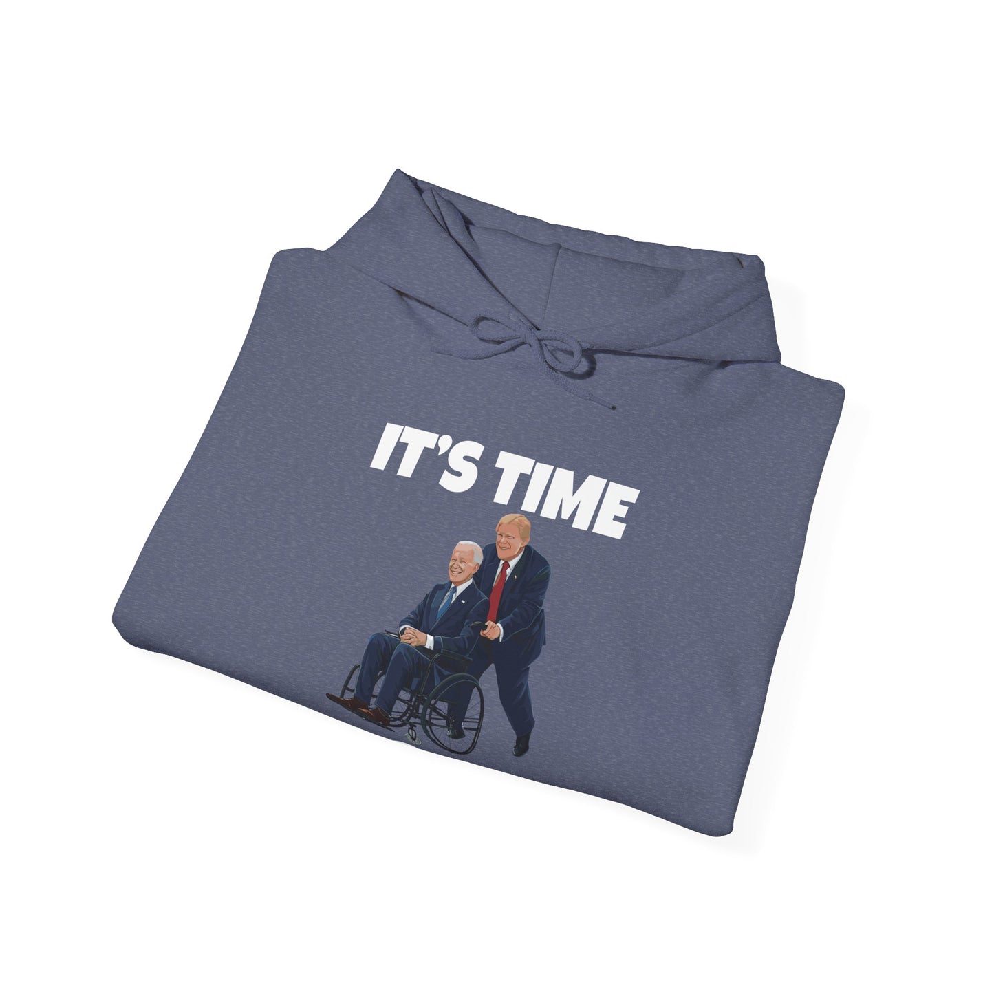 Funny Its Time To Go Joe Hoodie Funny Election 2024 Vote Trump Hoodie