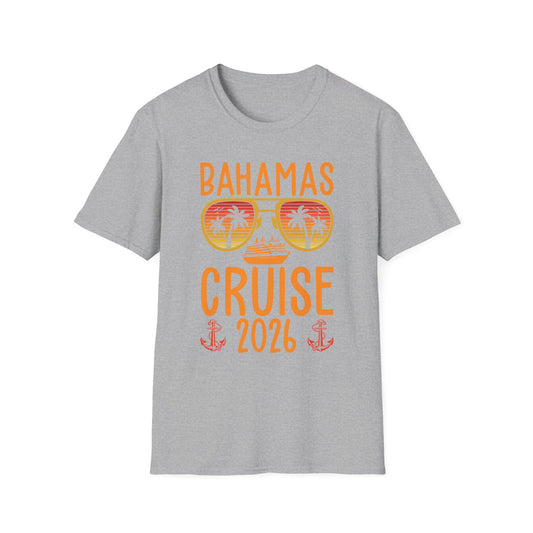 Bahamas Cruise 2026 Vacation Trip Matching Family Group T-Shirt For Men Women
