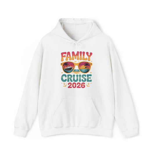 Family Cruise 2026 Summer Vacation Matching Family Cruise Hoodie For Men Women