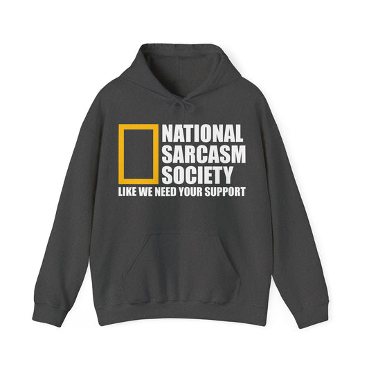 Funny National Sarcasm Society Sarcastic Hoodie Men Women