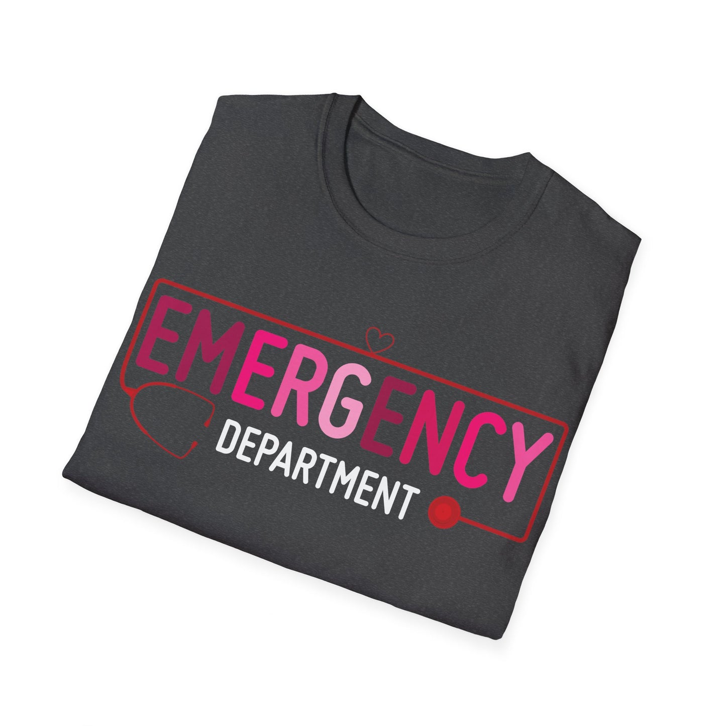 Emergency Department Emergency Room Healthcare Nursing Nurse T-Shirt For Men Women T-Shirt