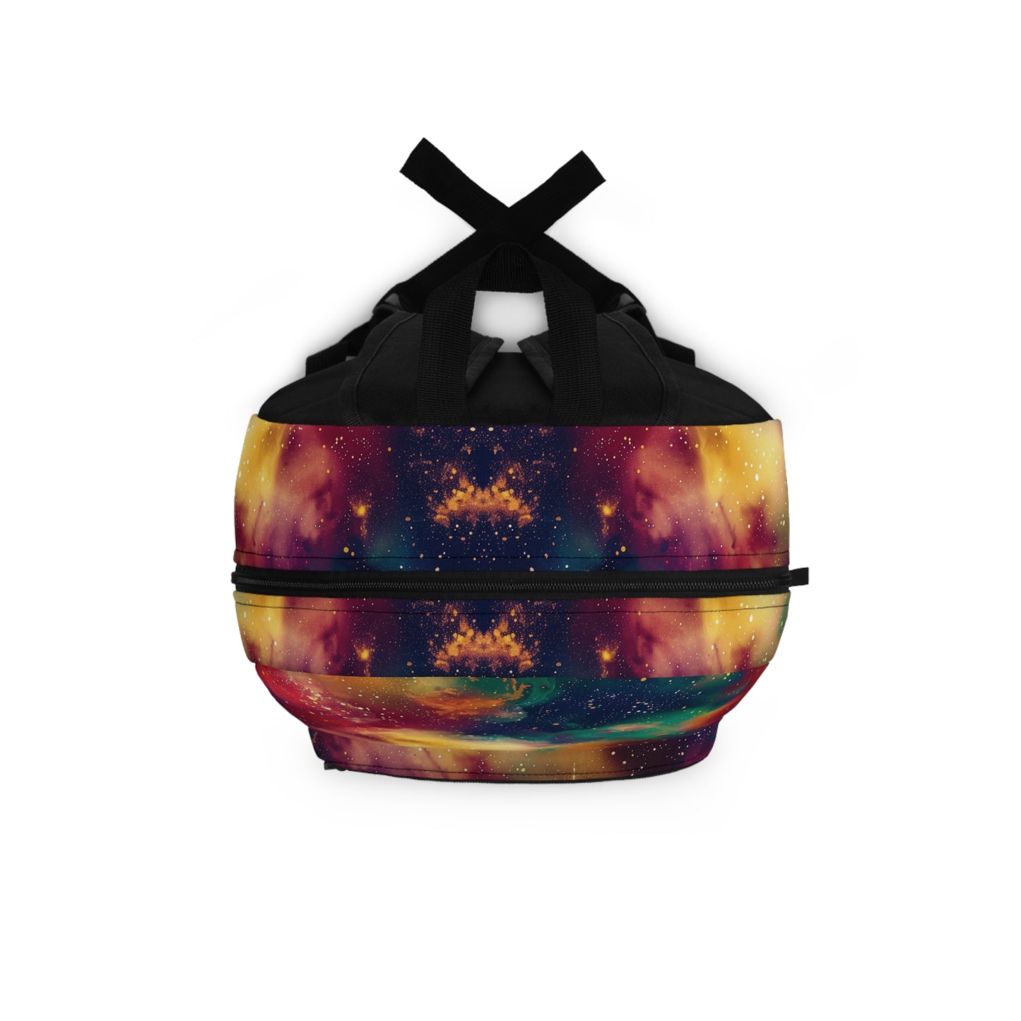 Galaxy Print Vibrant Pattern Backpacks For Men Women Kids School Travel, Capacity School Backpacks