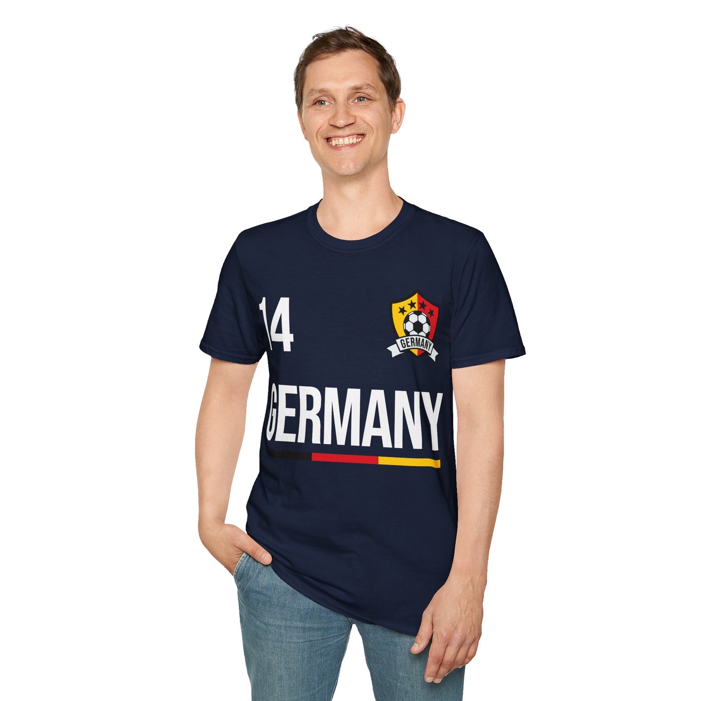 Germany Soccer Jersey Tee Flag Football Champions 2014 Gift T-Shirt