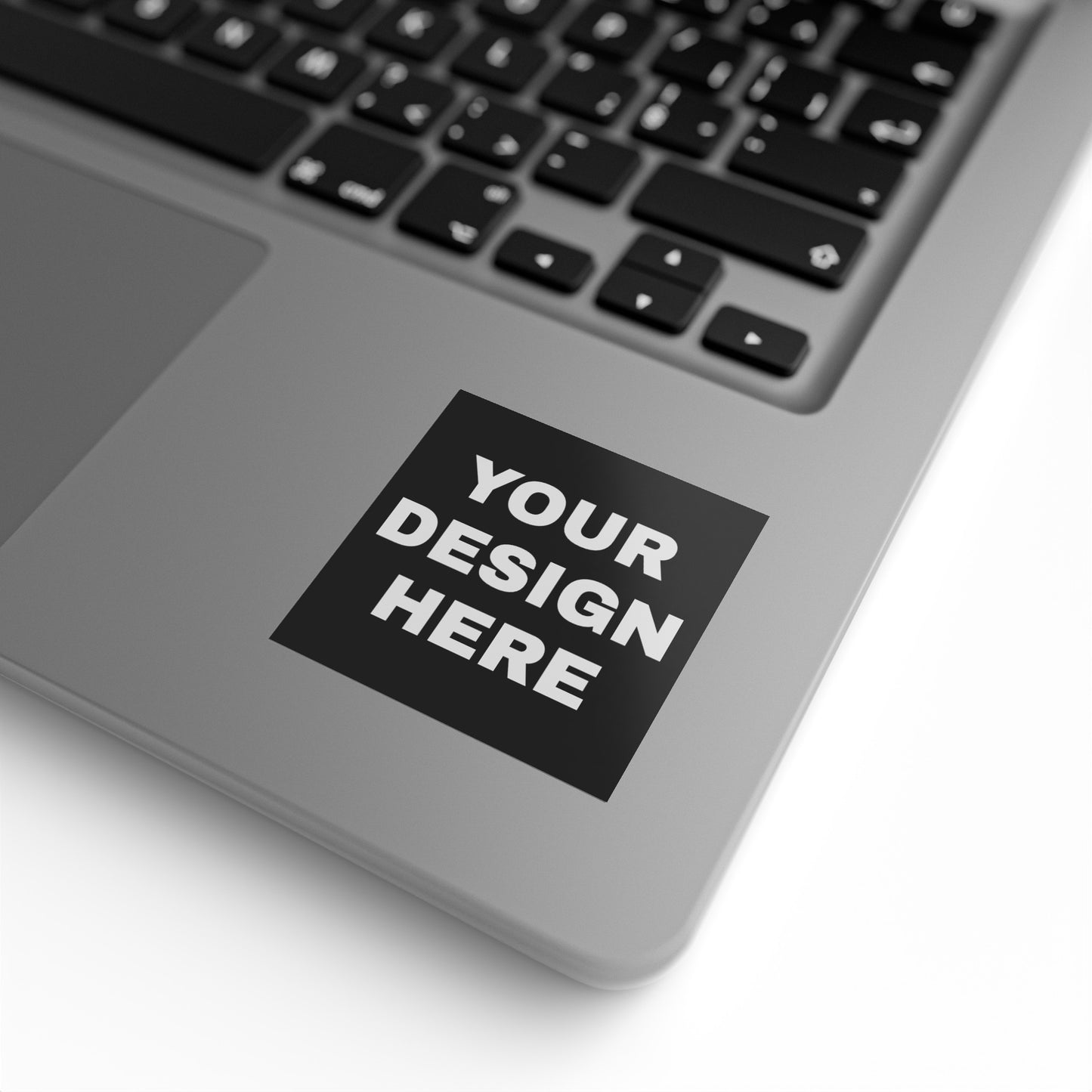 Custom Text Personalized Your Design on Square Sticker Label Rolls