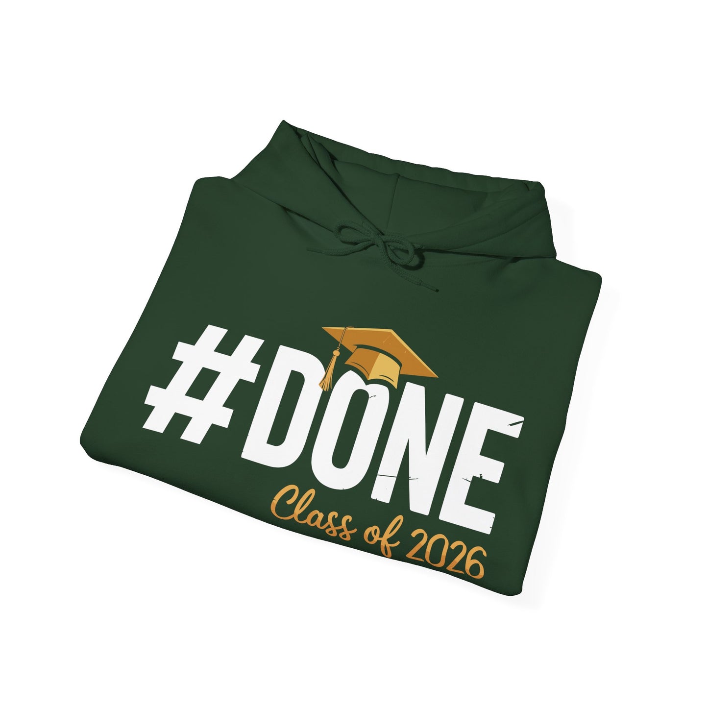 #Done Class of 2026 Graduation So Done Senior 2026 Grad Hoodie For Men Women