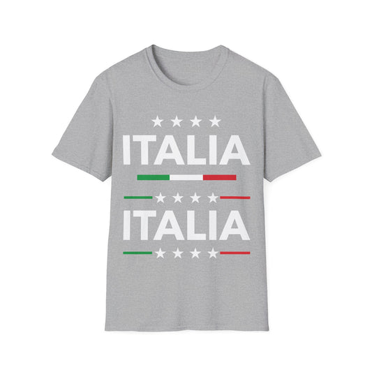 Italia Italy Football Soccer Forza Azzurri Jersey Men Women T-Shirt