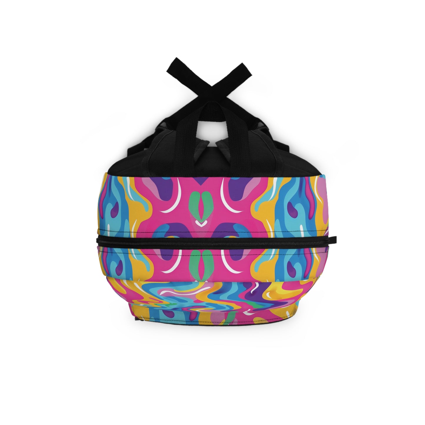 Rainbow Splash Pattern Backpacks For Men Women Kids School Travel, Capacity School Backpacks