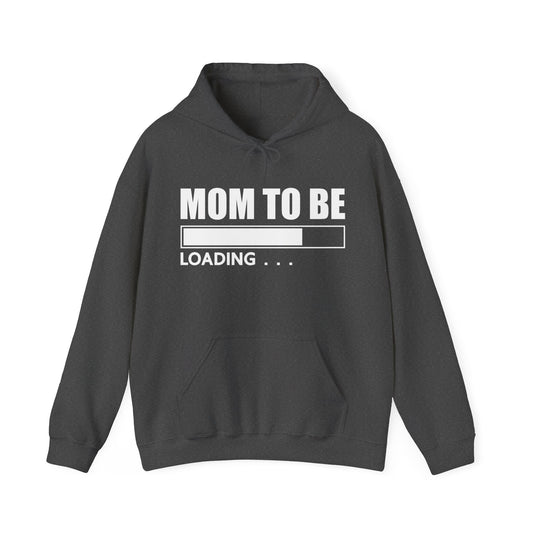 Funny Mom To Be Soon Loading Bar Mothers Day Hoodie Women