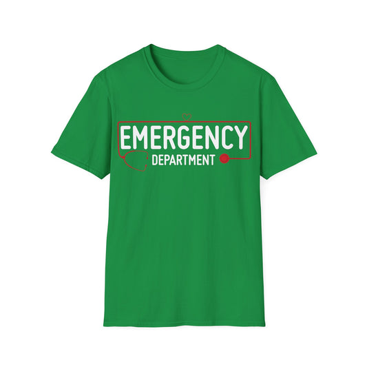 Emergency Department Emergency Room Healthcare Nursing Nurse T-Shirt For Men Women T-Shirt