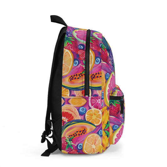 Food Paradise Pattern Backpacks for Men Women Kids School Travel, Capacity School Backpacks