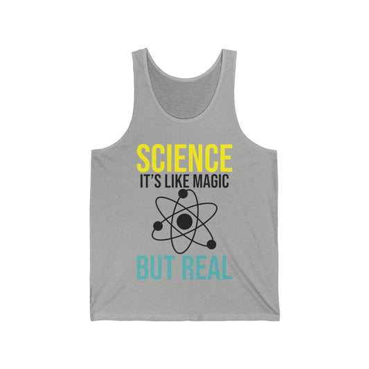 Periodic Table Student Science Its Like Magic But Real Nerd top For Men Women Tank Top