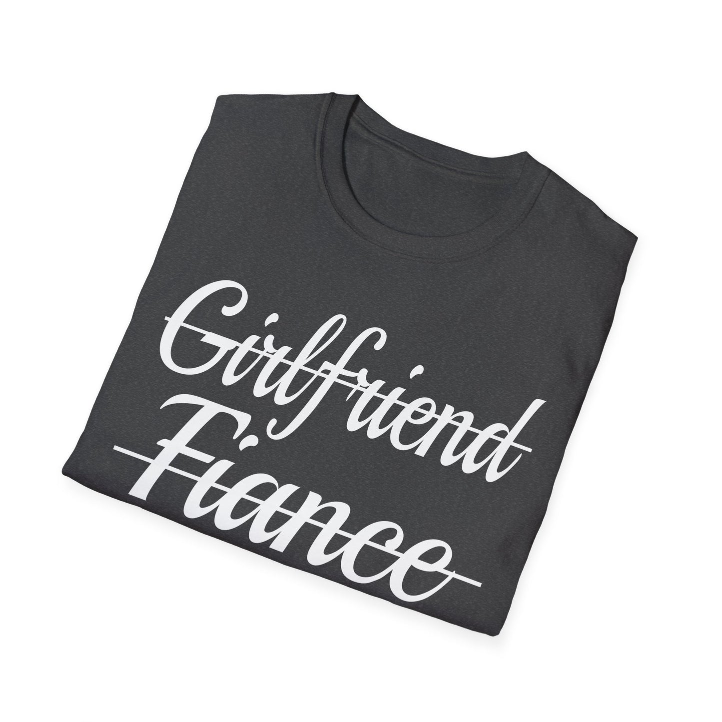 Funny Girlfriend, Fiance, Wife Engagement Party Tee T-Shirt For Men T-Shirt