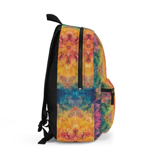 Tie-Dye Dream Pattern Backpacks For Men Women Kids School Travel, Capacity School Backpacks