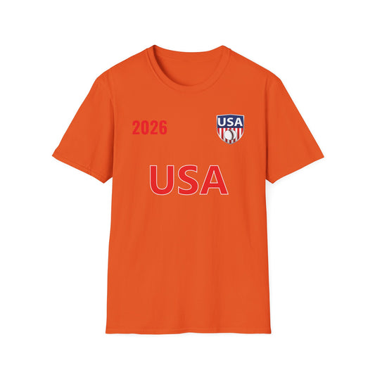 USA T-Shirt Cricket Lovers Fan Team Support 2026