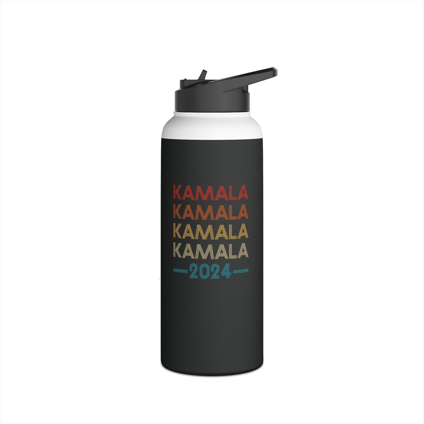 Kamala Harris 2024 Vintage Style Water Bottle