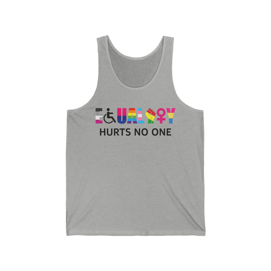 Equality Hurts No One LGBT Black Disabled Women Right Kind Pride Tank Tops
