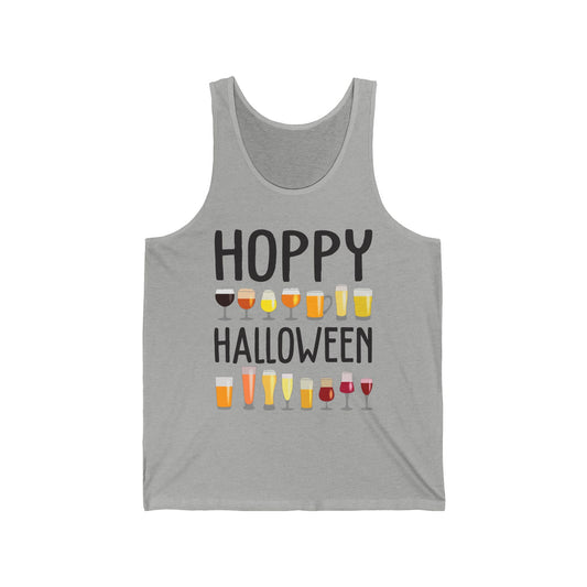 Funny Hoppy Halloween Halloween Beer Drinking Party Tank Top Men Women