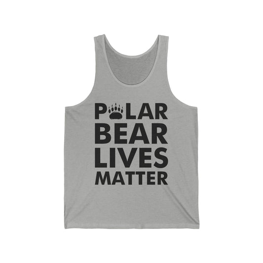 Polar Bear Lives Matter Arctic Save the Bears Animals Endangered Tank Top
