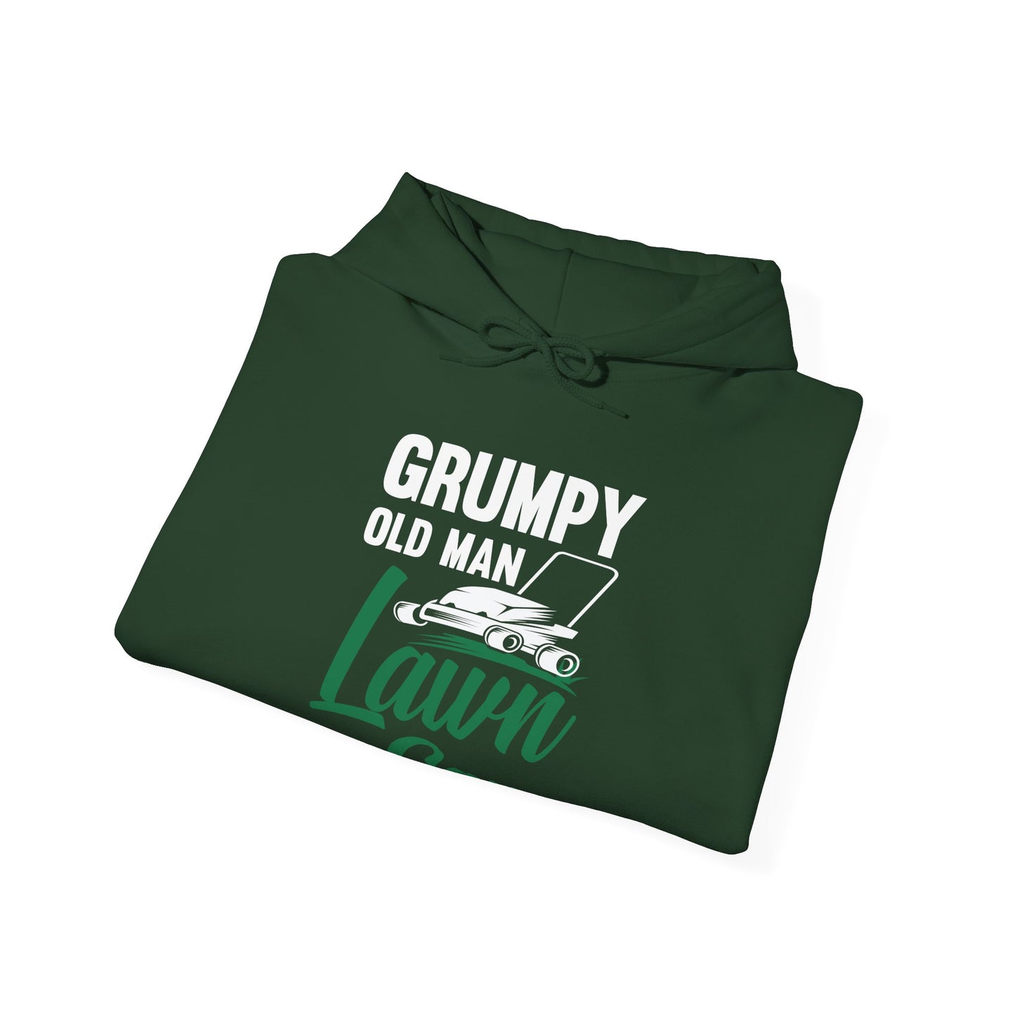 Grumpy Old Man Lawn Care Grass Cutting Lawn Mower Gift Hoodie For Men Hoodie