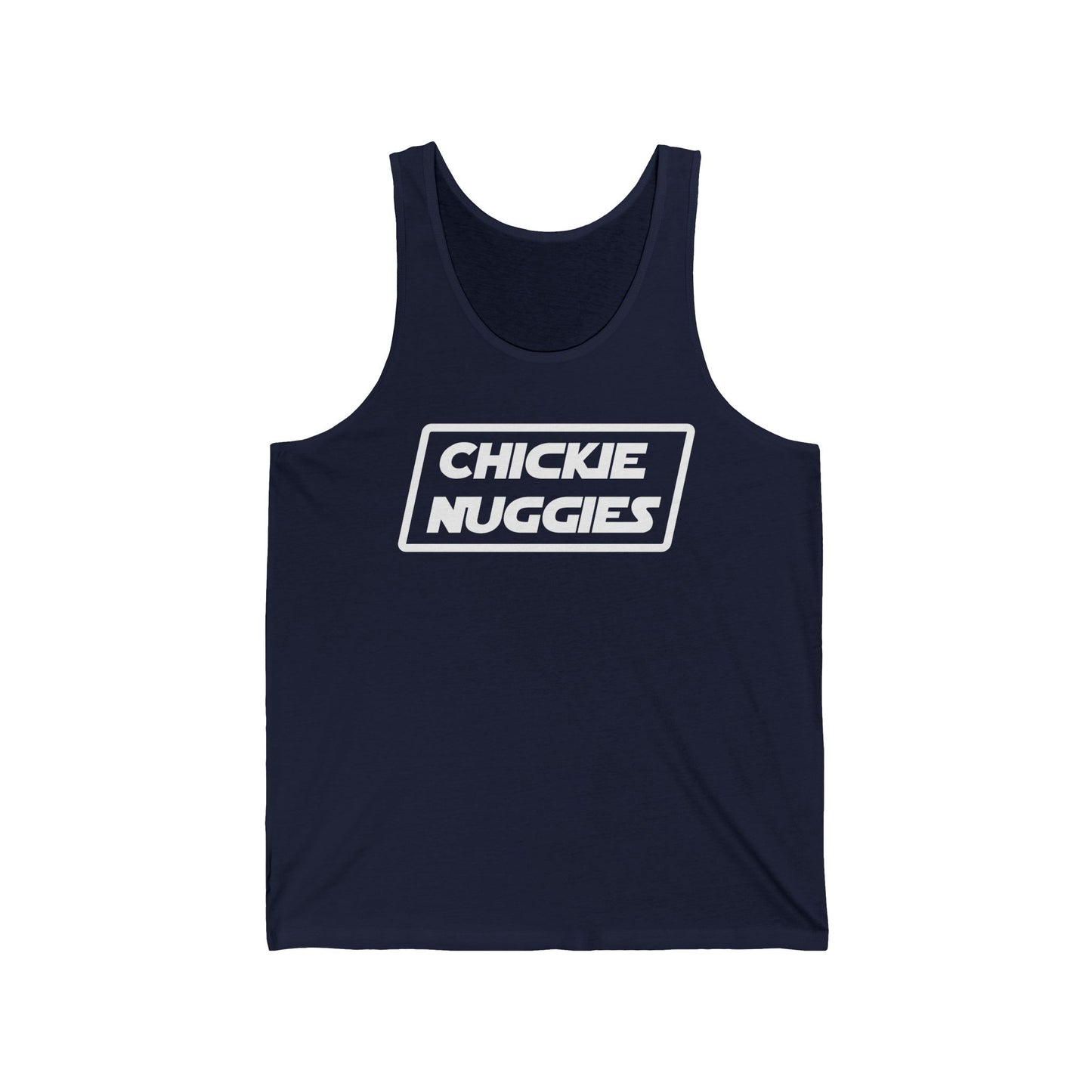 Funny Chickie Nuggies Chicken Nuggets Foodie Tank Top For Men Women