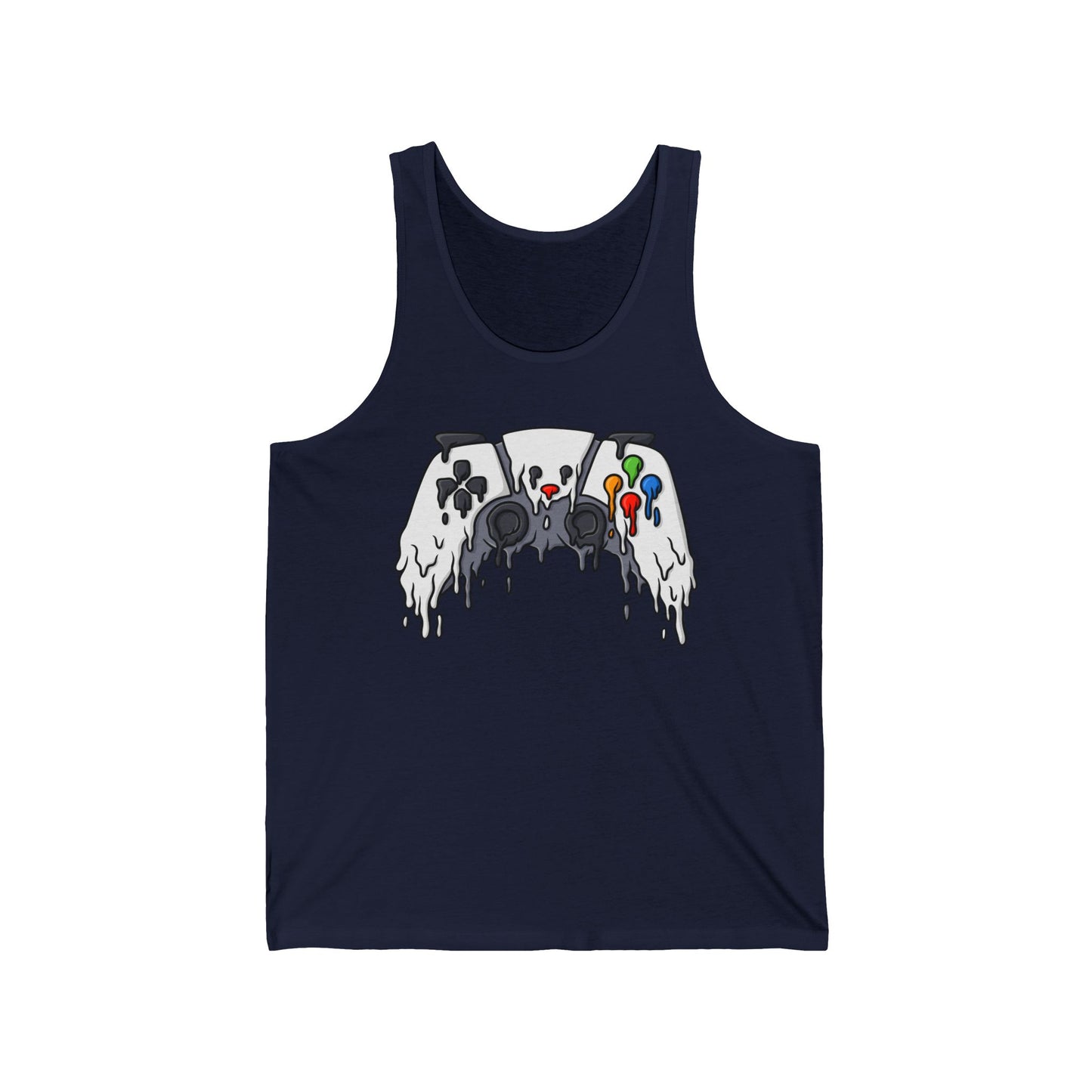 Melting Gaming Console Halloween Gaming Controller Tank Top For Gamers