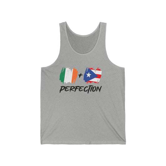Irish Plus Puerto Rican Perfection Heritage Tank Top For Men Women Tank Top