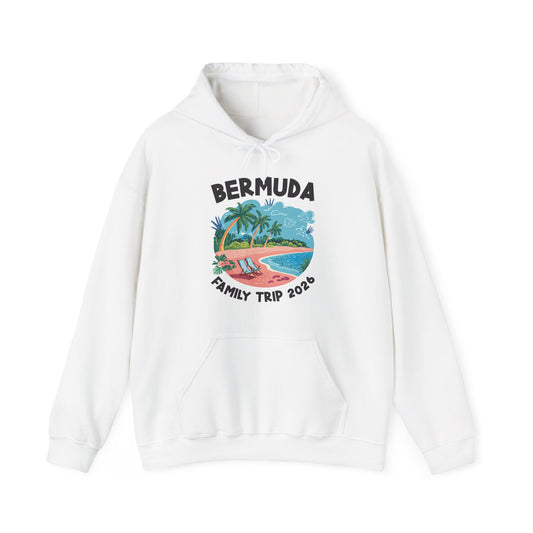 Family Cruise Bermuda 2026 Summer Trip Matching Vacation 2026 Hoodie For Men Women