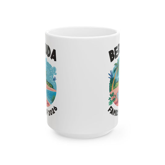Family Cruise Bermuda 2026 Summer Trip Matching Vacation 2026 Coffee Mug For Women