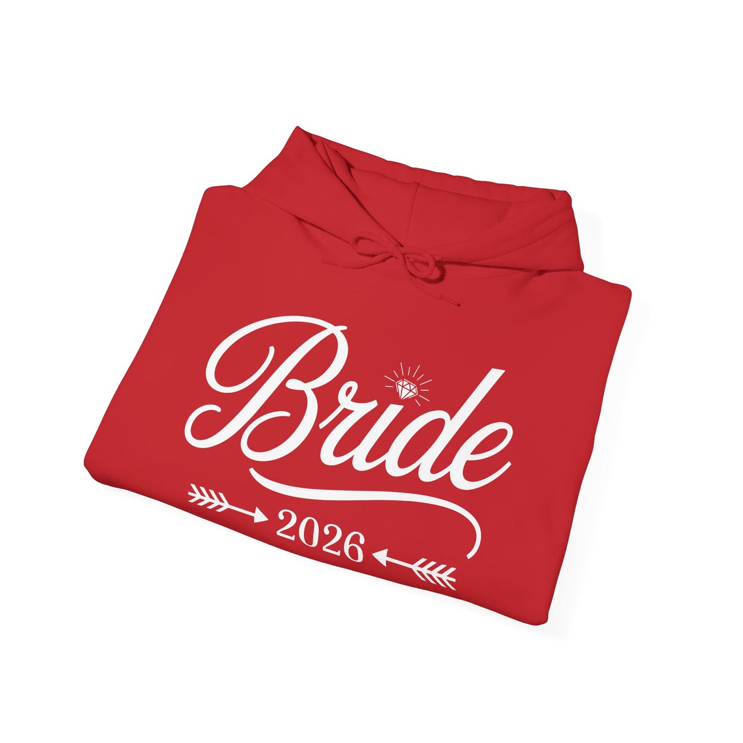 Bride Est 2026 Married Wedding Bridal Party Bachelorette Hoodie For Women